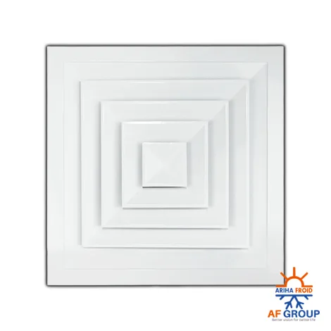 Diffuseur Carré 450/450 Blanc