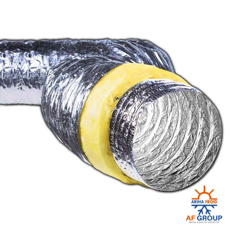 Flexible Isolé Thermique en Aluminium Q200 10 m